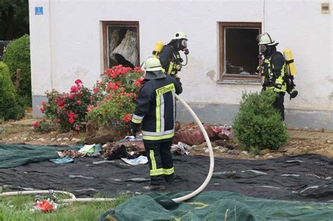 B4 Brand Landwirtschaftliches Anwesen FF Pauluszell