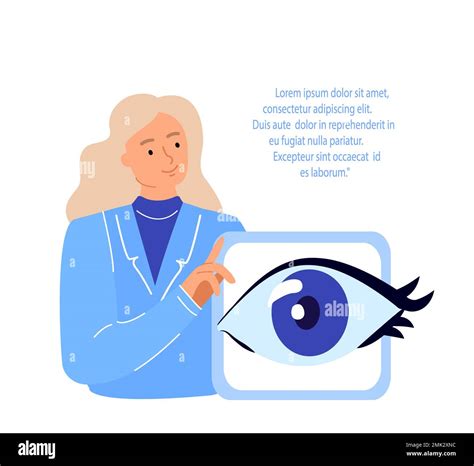 Doctors Ophthalmologist, Oculists Examine, Diagnose Eye Vision Acuity with Snellen Chart ...