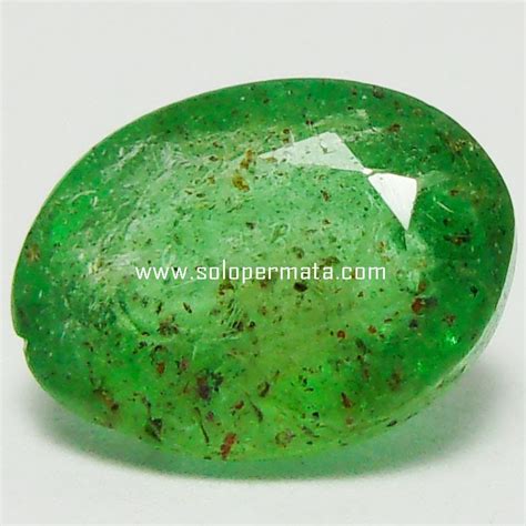 Batu Permata Zamrud Emerald Beryl A