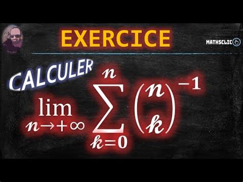 Mathsclic Exercice Post Bac Calcul De La Limite D Une Suite