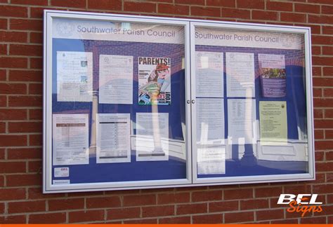 Notice Boards And Poster Frames BEL Signs