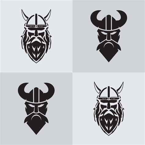 viking logo seamless pattern premium vector 15699245 Vector Art at Vecteezy