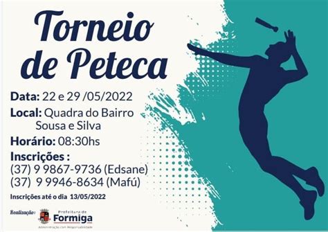 Inscri Es Para O Torneio De Peteca Est O Abertas Ltimas Not Cias