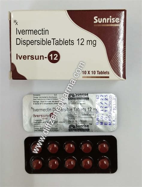 Iversun Ivermectin Tablets Mg At Rs Strip Of Tablets Magob