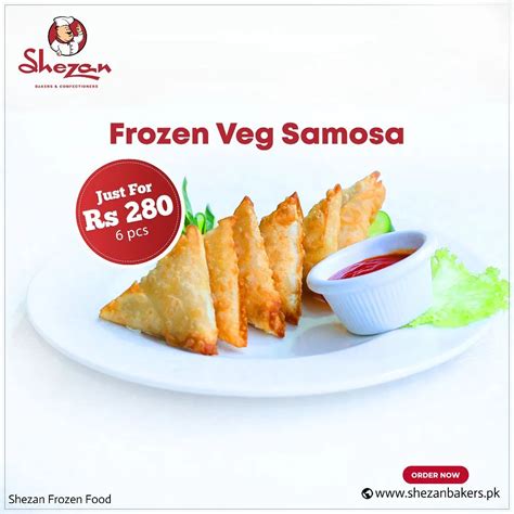 Bakery Items Frozen Vegetable Samosa 6pcs Shezan Bakers Official Site