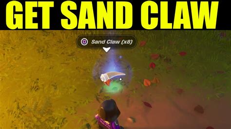 How To Get The Sand Claw In Lego Fortnite Youtube