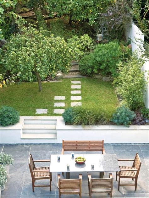 Long Narrow Garden Design Pictures And How To Design A Long Narrow