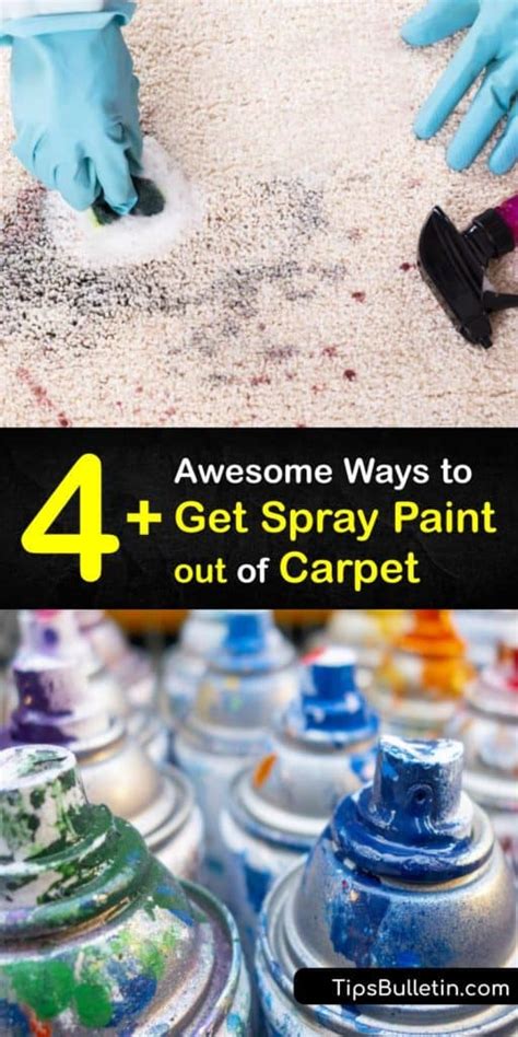 How To Get Spray Paint Out Of Carpet