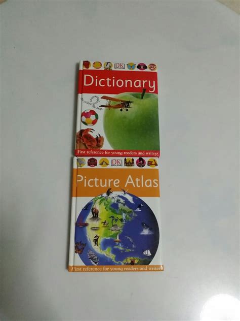 Dk Dictionary And Picture Atlas Hobbies And Toys Books And Magazines