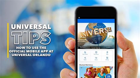 How To Use The Official Universal Orlando Resort Mobile App Universal