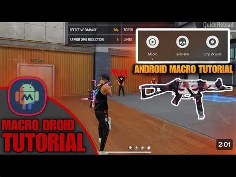 Sensi Hacker Macro Apk Free Fire - free fire android macro sensi tutorial | macro Droid settings tutorial ...