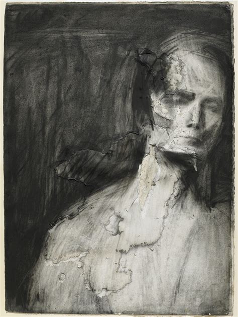 Frank Auerbach The Charcoal Heads The Courtauld