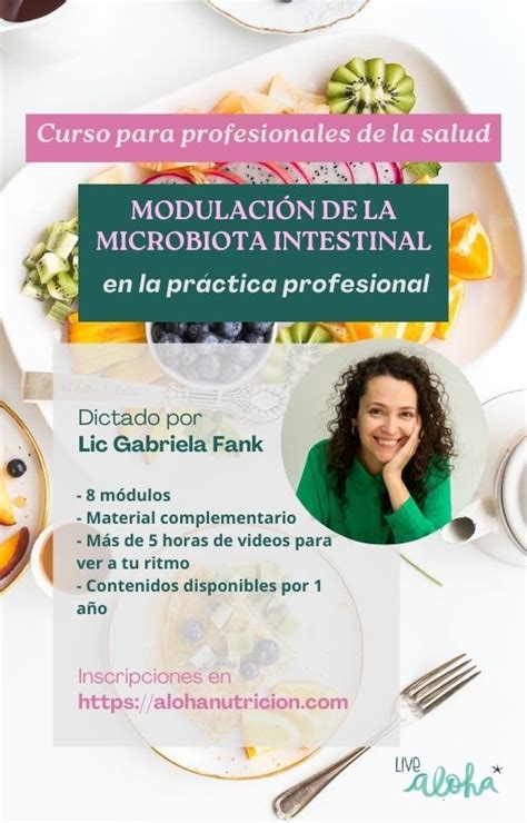 Curso ON DEMAND Modulación de la Microbiota en la practica profesional