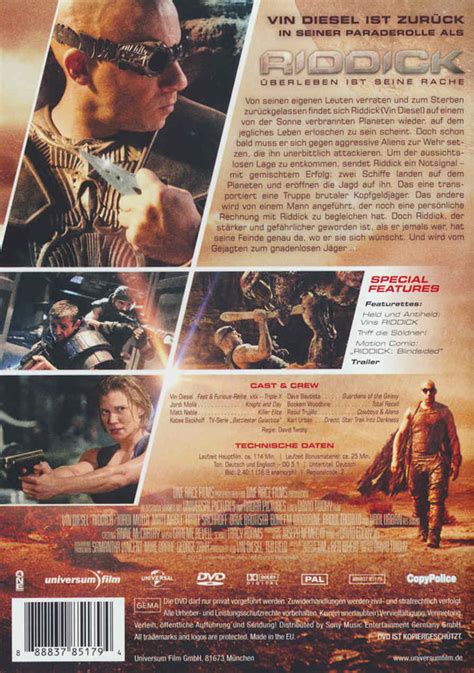 Riddick Berleben Ist Seine Rache Dvd Jpc