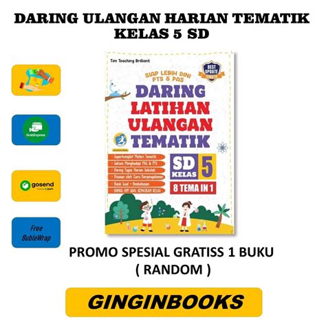 Jual BUKU TEMATIK DARING ULANGAN HARIAN TEMATIK SD Shopee Indonesia