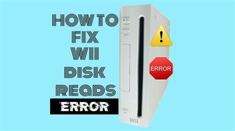 How To Fix WII Disk Reads Error YouTube