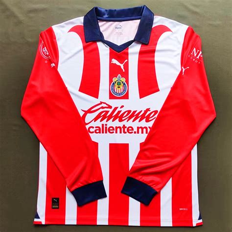 Camisetas Clubes Guadalajara Manga larga de la 1ª equipación 2023 2024