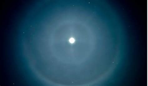 Moon halo lights up night sky over Ireland - Derry Now