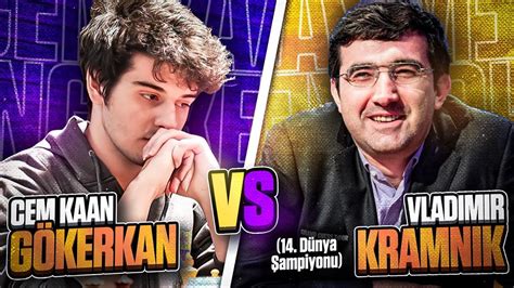 Dünya Şampiyonu Vladimir Kramnik e Karşı Maç Yaptım YouTube