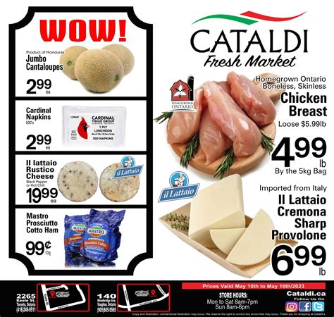 Cataldi Flyer – Toronto & Woodbridge