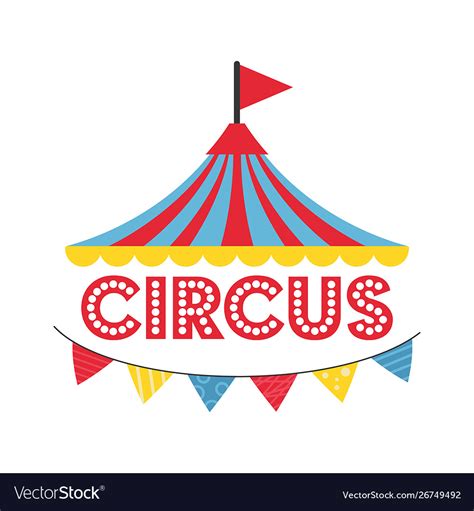 Carnival Circus Banner Royalty Free Vector Image