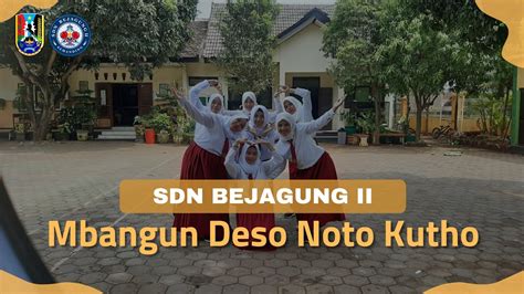 𝐇𝐄𝐑𝐄 𝐖𝐄 𝐆𝐎 Senam Mbangun Deso Noto Kutho SDN BEJAGUNG II YouTube