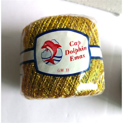 G Embroidery Cross Stitch Thread Benang Kait Sulam Tangan Gold