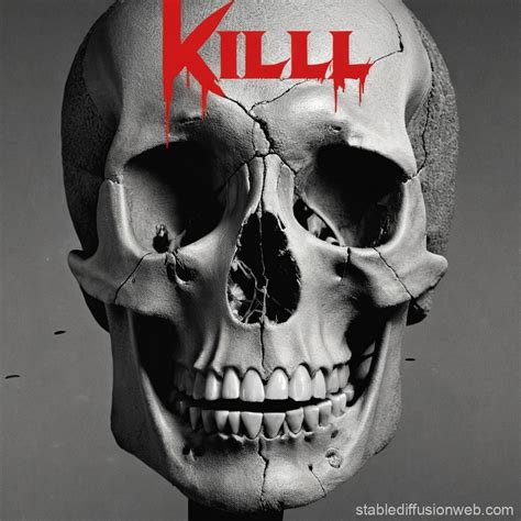 kill album cover art stable diffusion