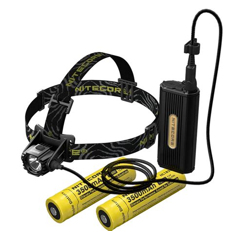 Nitecore Hc Headlamp Cree Xm L U Lumens Rechargeable Headlight