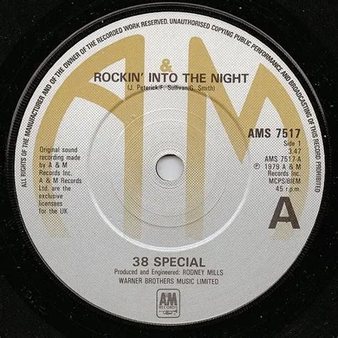 38 Special Rockin into the night (Vinyl Records, LP, CD) on CDandLP