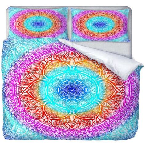 On Boho Hippie Bedding Duvet Cover Or Comforter Twin Full Queen King