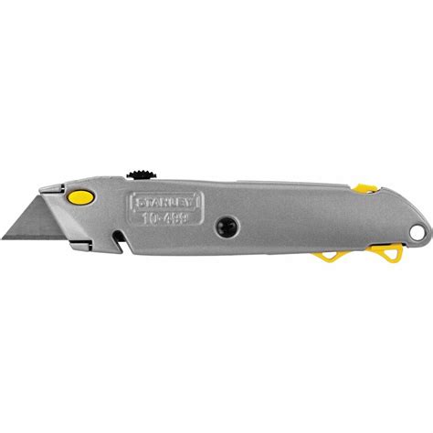 Stanley Quick-Change Utility Knife - 3 x Blade(s) - 6" Cutting Length ...