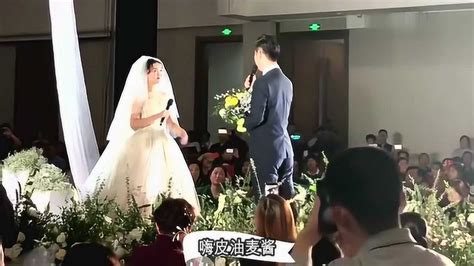 两个学音乐的结婚了，新郎新娘婚礼上深情对唱 腾讯视频