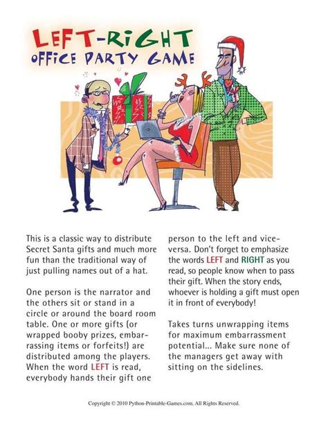 Office Christmas Party Games Activities