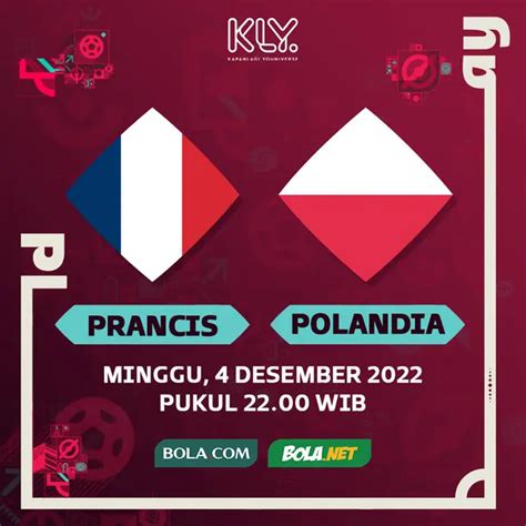 Link Live Streaming Piala Dunia Prancis Vs Polandia Saksikan Di