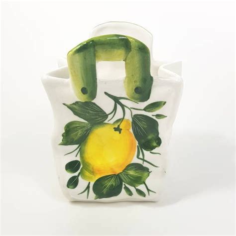 Small Lemon Handbag Slhb Lsphb Modigliani Ceramiche Bellezza