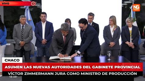 Diario Ar Zdero Tom Juramento A Nuevos Ministros Y Reafirm Su