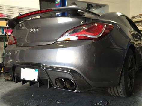 Vis Vip Carbon Fiber Rear Diffuser Importshark