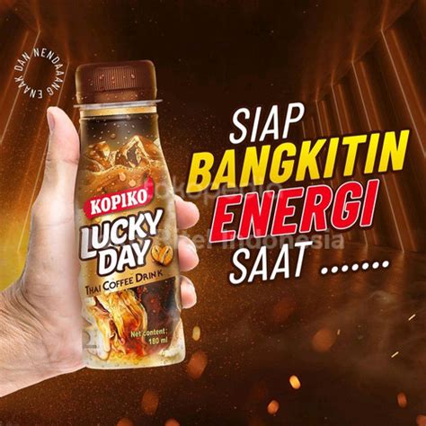 Jual KOPIKO Lucky Day Botol 180ml Kopi Ready To Drink Kopiko Lucky Day