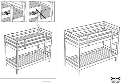 Lit superposé Ikea 55 photos instructions de montage idées d