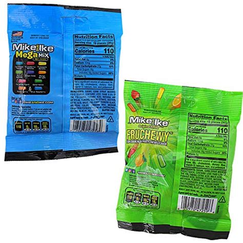 Mike And Ike Variety Bags Original Fruits Mega Mix Hot Tamales