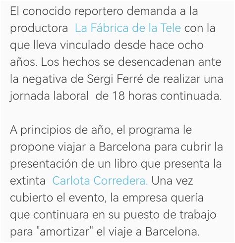 Seram On Twitter El Programa S Lvame Demandado Por Su Propio