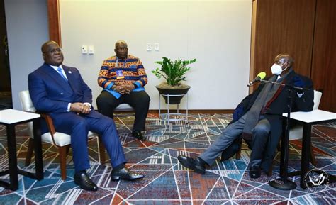 Rencontre Entre Les Pr Sidents F Lix Tshisekedi Et Yoweri Museveni