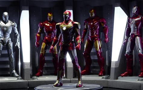 Iron Man Hall of Armor Marvel Universe Custom - The Toyark - News