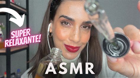 ASMR SONS EM PRODUTOS DE BELEZA QUE VÃO FAZER VOCÊ DORMIR RÁPIDO E