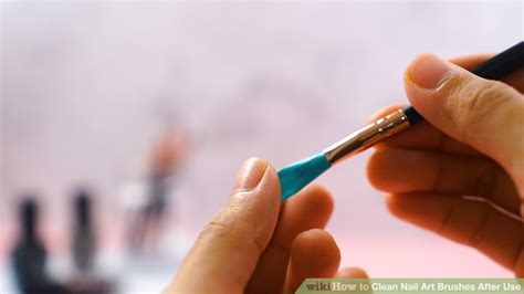 3 Ways To Clean Nail Art Brushes After Use Wikihow