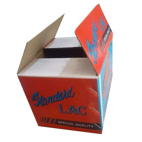 Double Wall 5 Ply Preprint Rectangular Printed Corrugated Packaging Box