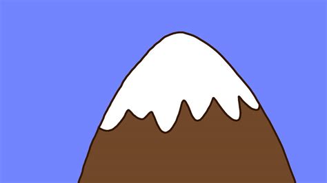 Snowy Mountain by Dylancartoons on DeviantArt