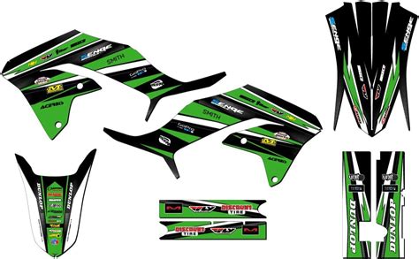 Amazon co jp 2020 2023 KLX 230 R Vigor Green Senge Graphics ベースキット