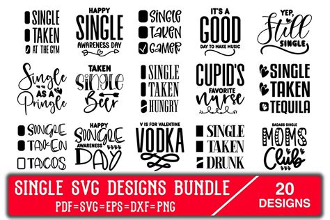 Single Svg Designs Bundle Vol 02 Bundle · Creative Fabrica